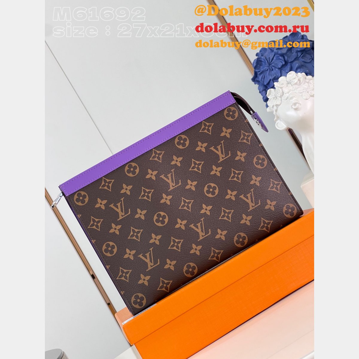 Pochette Voyage Copy Top Quality M61692 Louis Vuitton Replica Bag