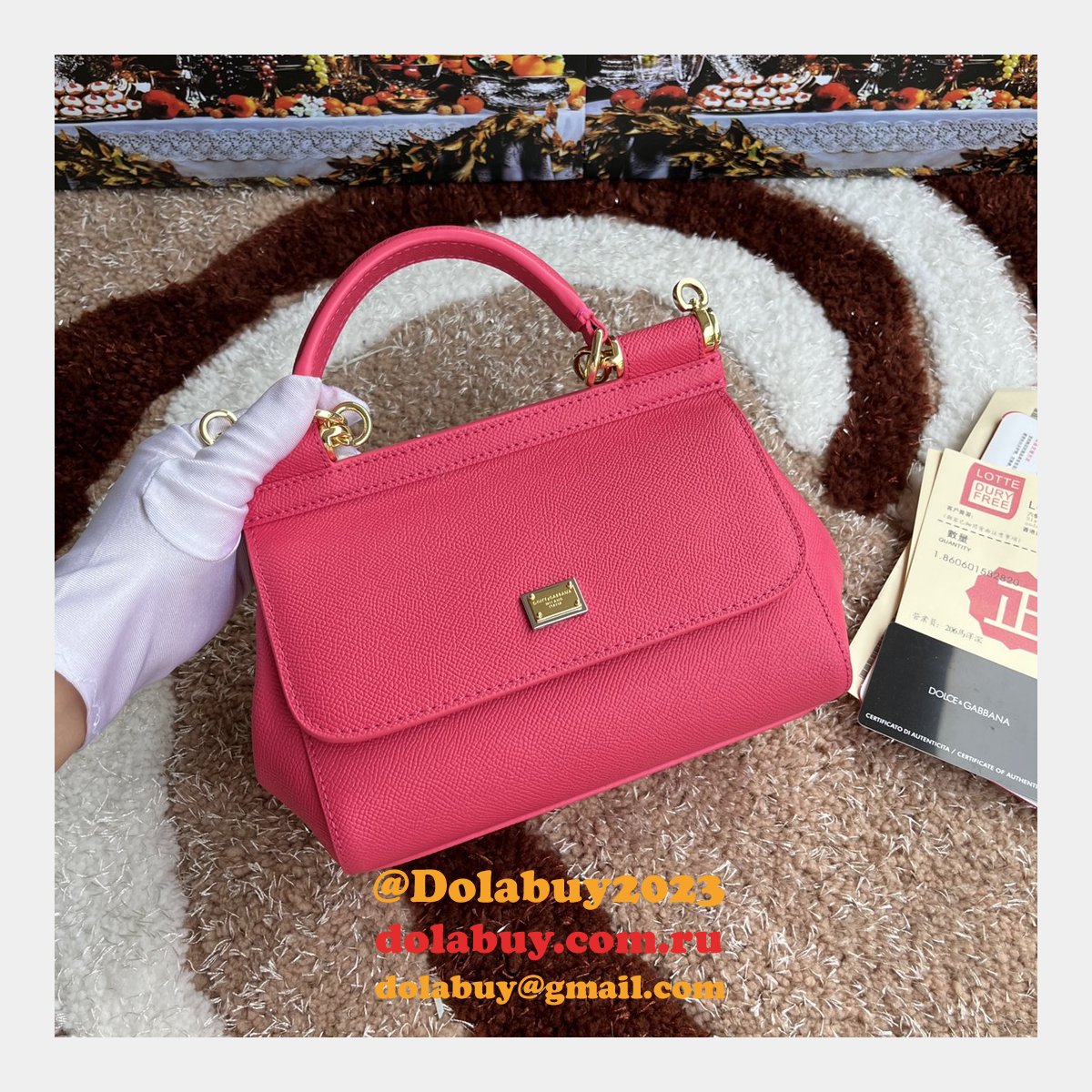 Dolce & Gabbana High Quality Replica 4135 Sicily Bag