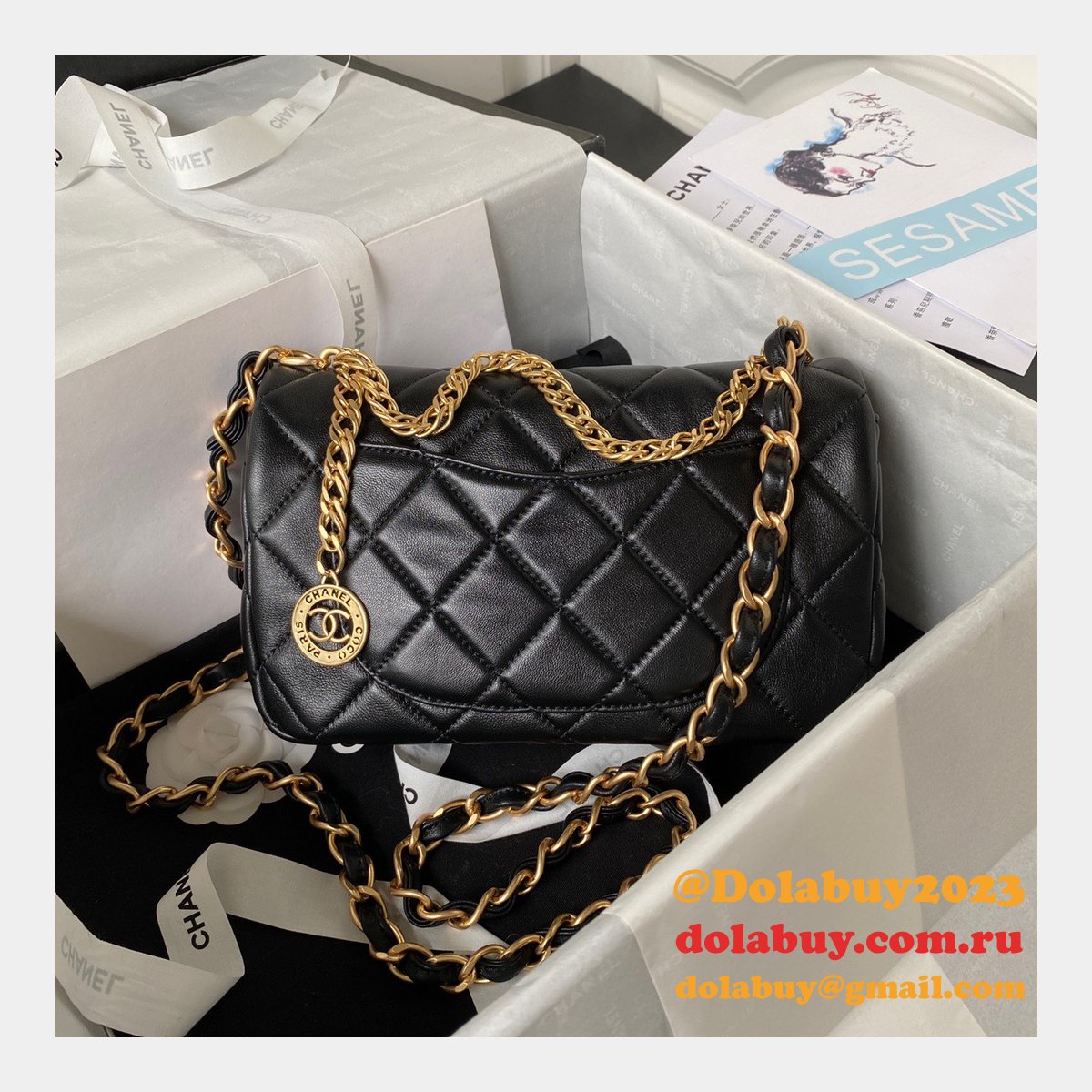 Dolabuy Replica Top Quality Flap AS4000 Bags Sale