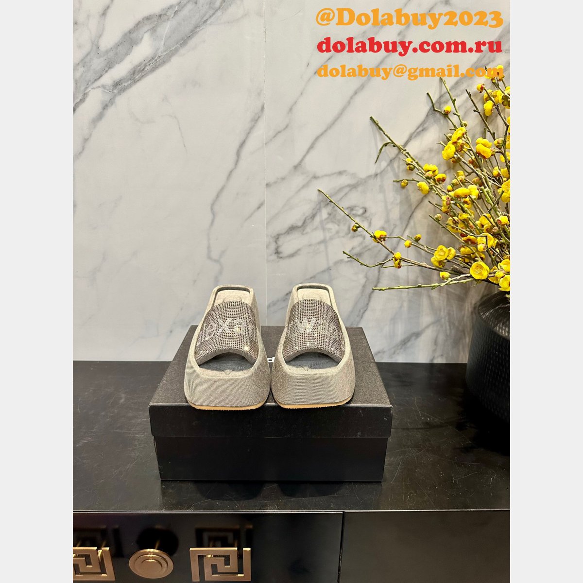 Replica High Quality Alexander Wang Loguo Shoes