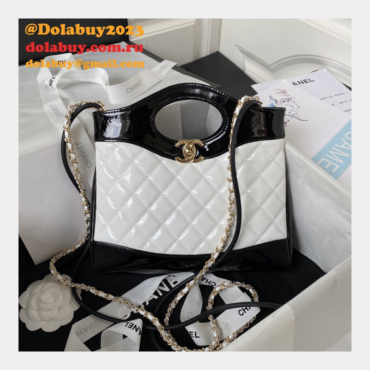 Designer Shop Wholesale Casual Calfskin Shoulder Chain AS4133 Bag