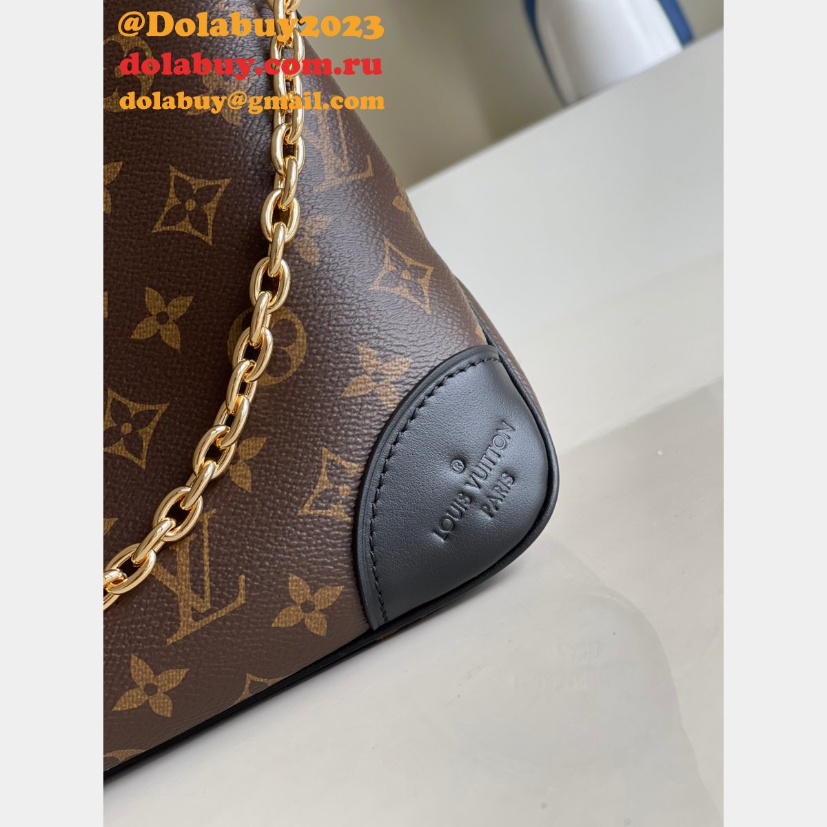Knockoff Louis Vuitton From china M45832/M45831 Boulogne Monogram Canvas Bag
