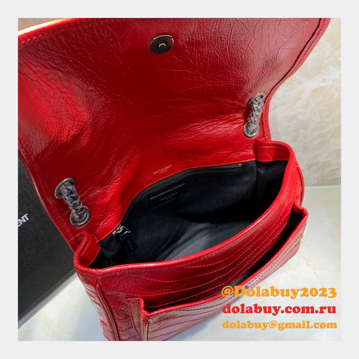 AAA+ Replica Saint Laurent Niki Shoulder 498894 Bag