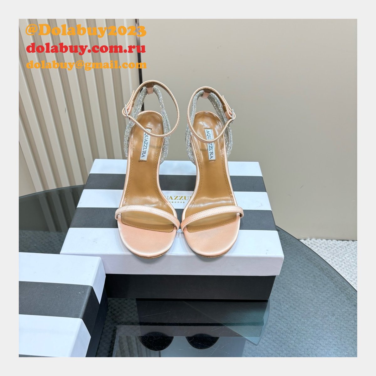 Top Quality AAA+ Aquazzura High-heeled Sandals 10CM