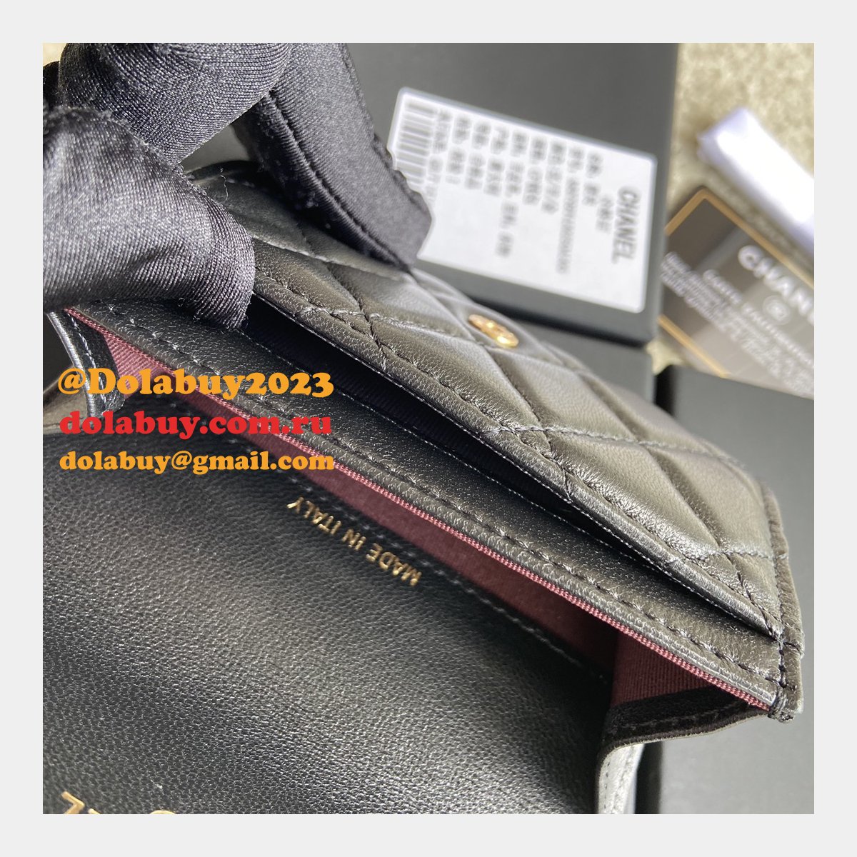 Wholesale CC Best Card Holder A80799 black color