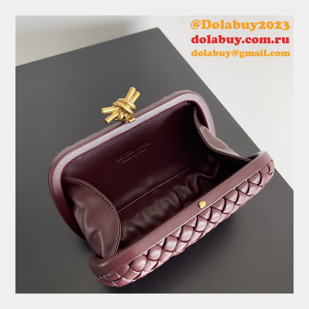 Top Quality Bottega Veneta BV Knot Clutch