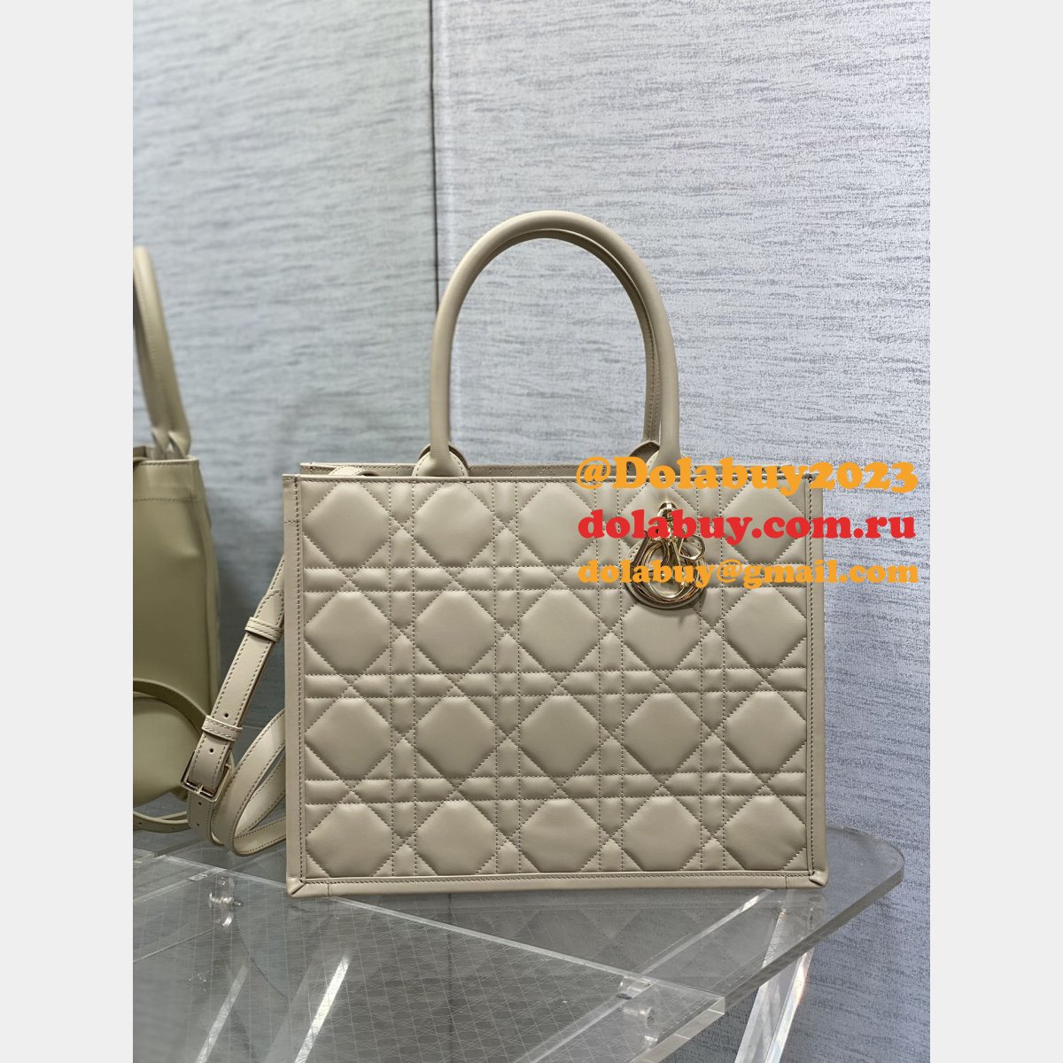 Top Quality DIOR book women handbag Medium size 36cm