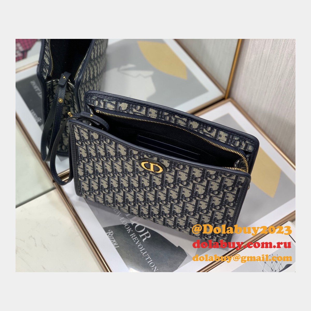 High Quality Happy Copy Dior Clutch Replica Bags