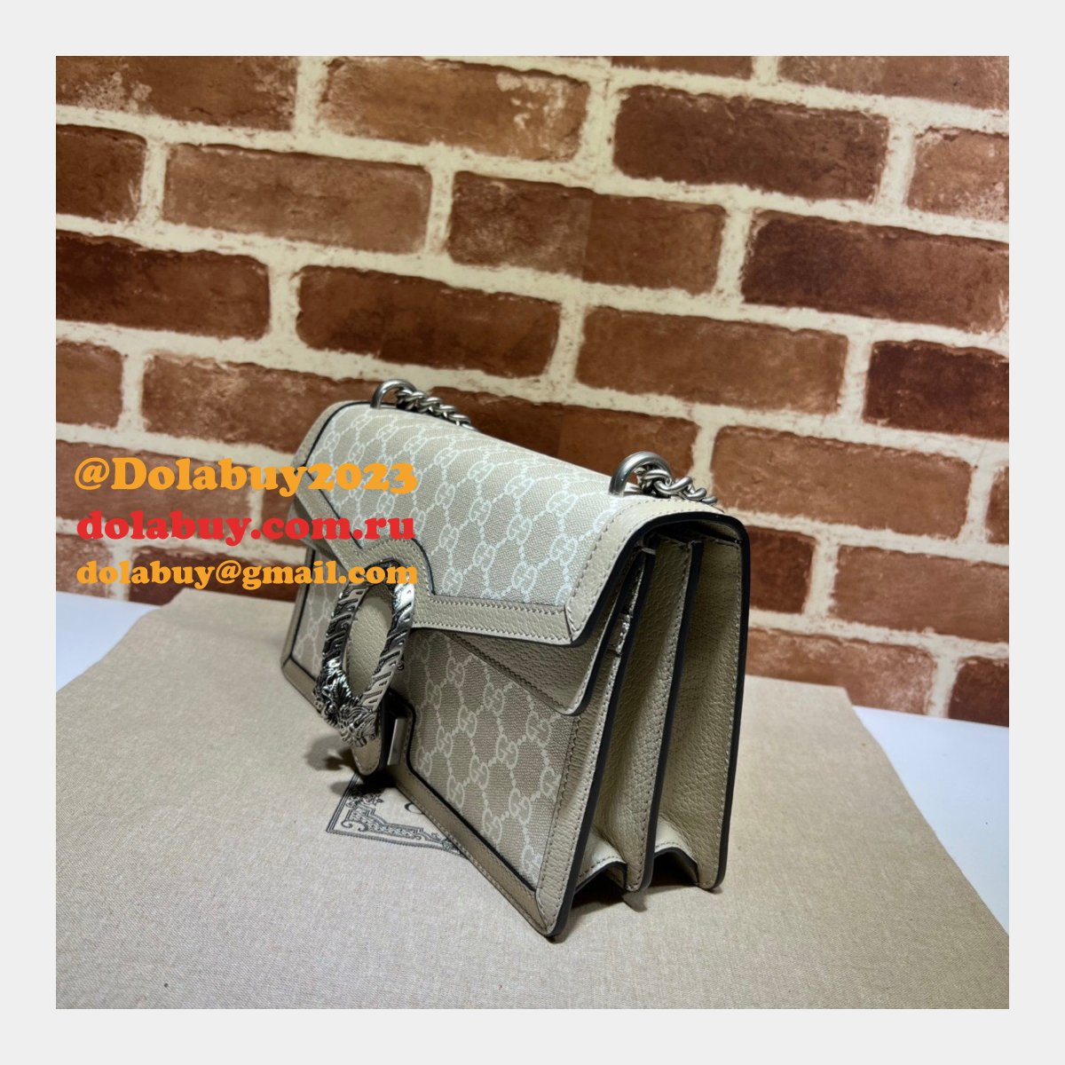 best quality G*u*i replica 400249 dionysus small shoulder leather bag