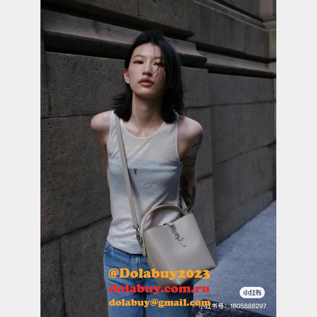 YSL Replicas LE 37 Inspired In Shiny 749036 Luxury Saint Laurent Bag