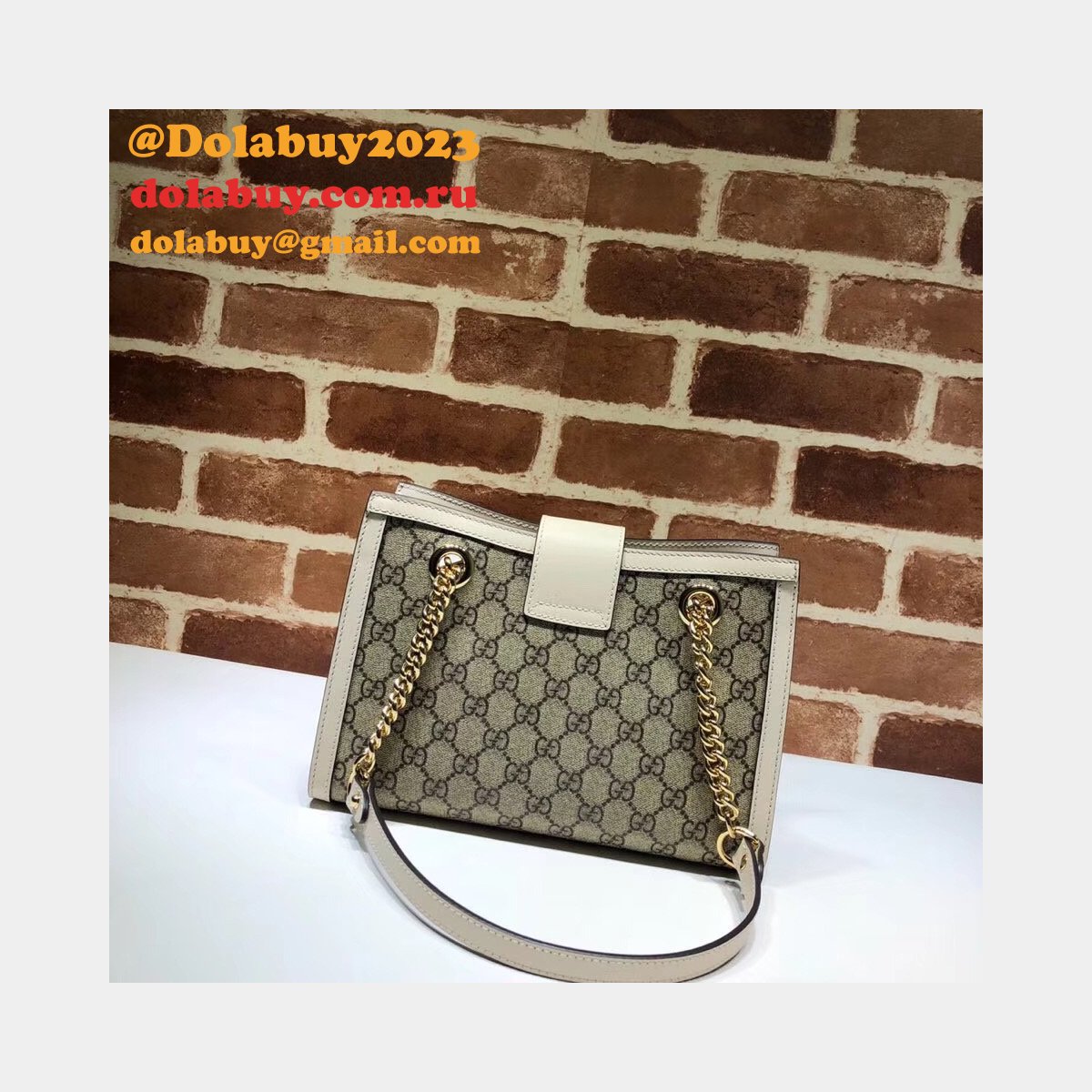 uk G*u*i replica gg supreme padlock small shoulder 498156 bag