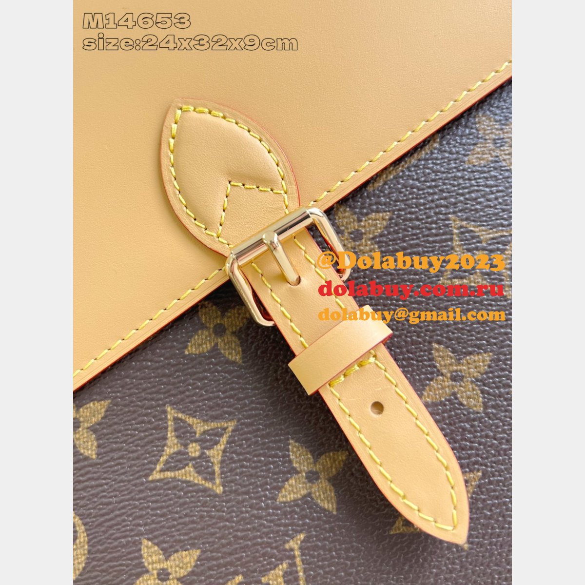 Louis Vuitton High Quality M14653 Backpack Bold Noir Bag