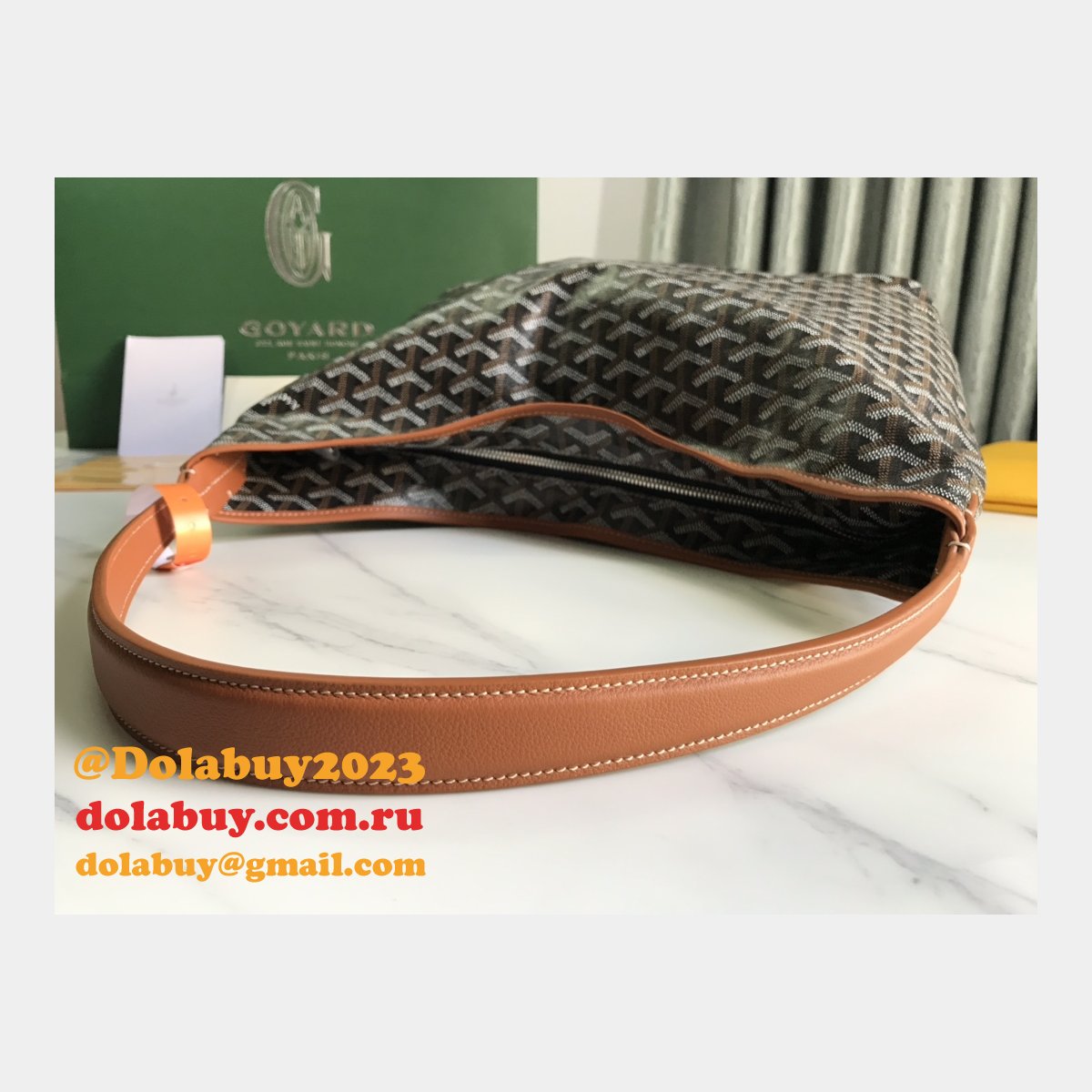Designer Goyard Hobo Bohème Saint Louis Artois Replica Bag