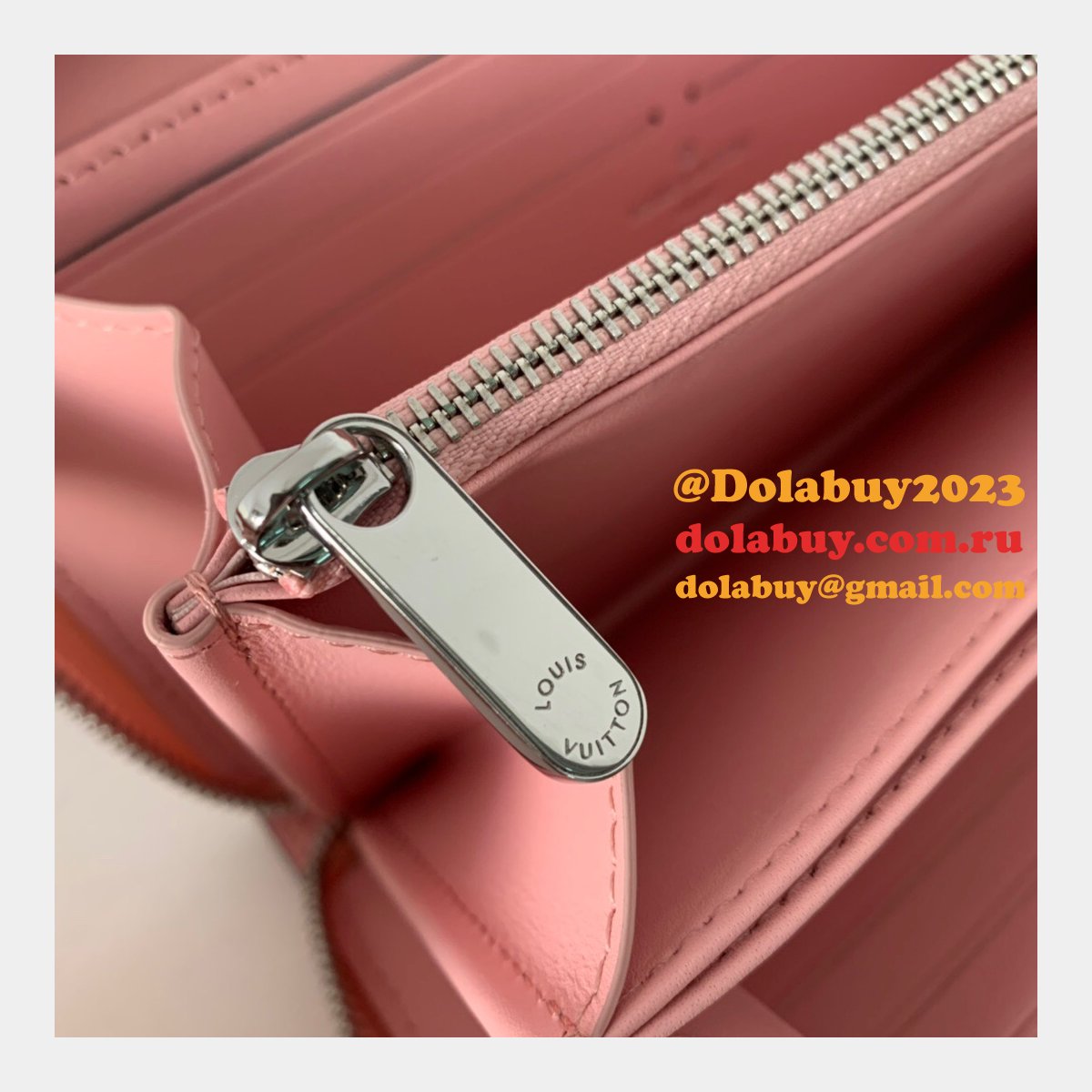 Louis Vuitton M61867 Fake Zippy Wallet Mahina Multiple Colour