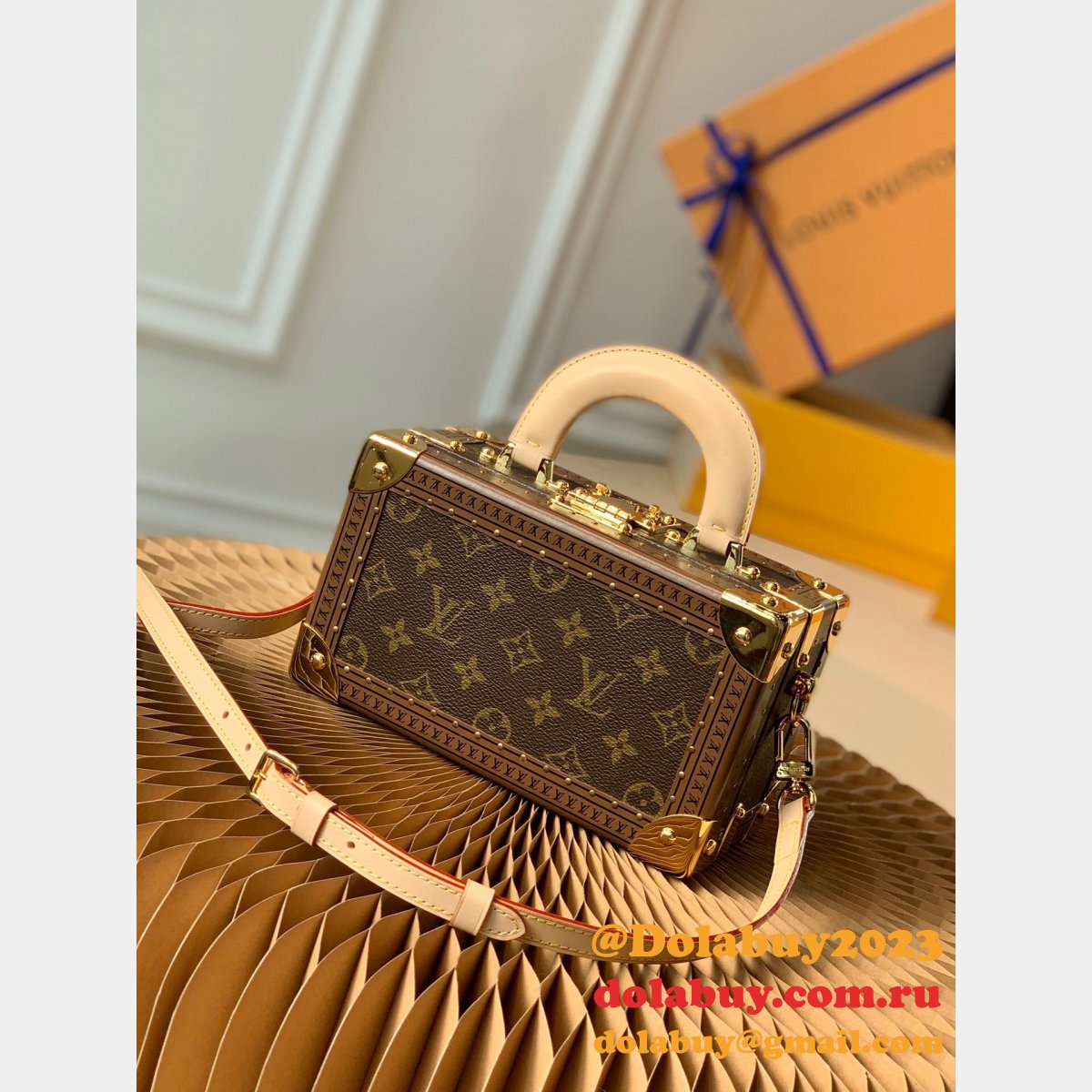 Louis Vuitton AAA+ Valisette Tresor Monogram M45673 Replica Bag