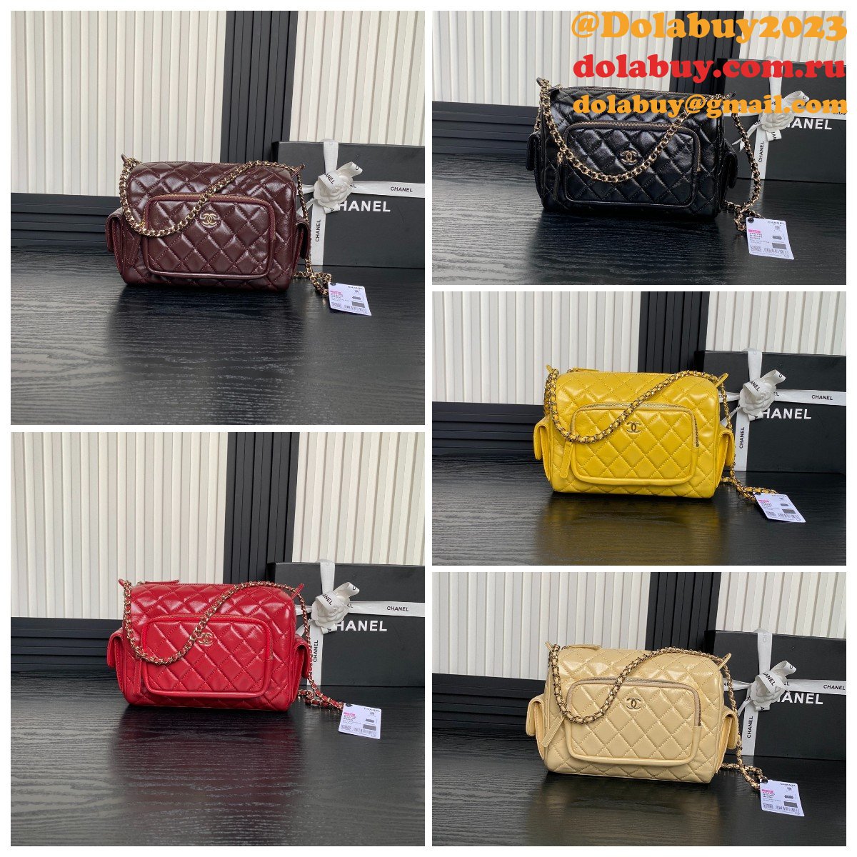Wholesale Luxury AS5156 Designer Camera Replica Bag