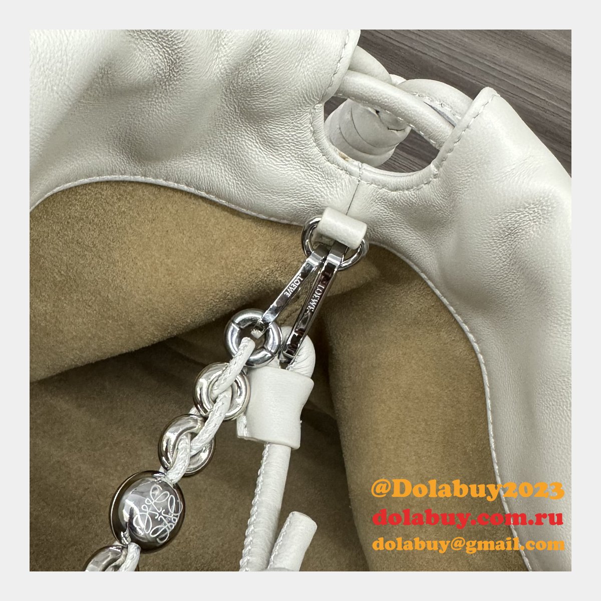 7 Star LOEWE Flamenco Knot shoulder bag