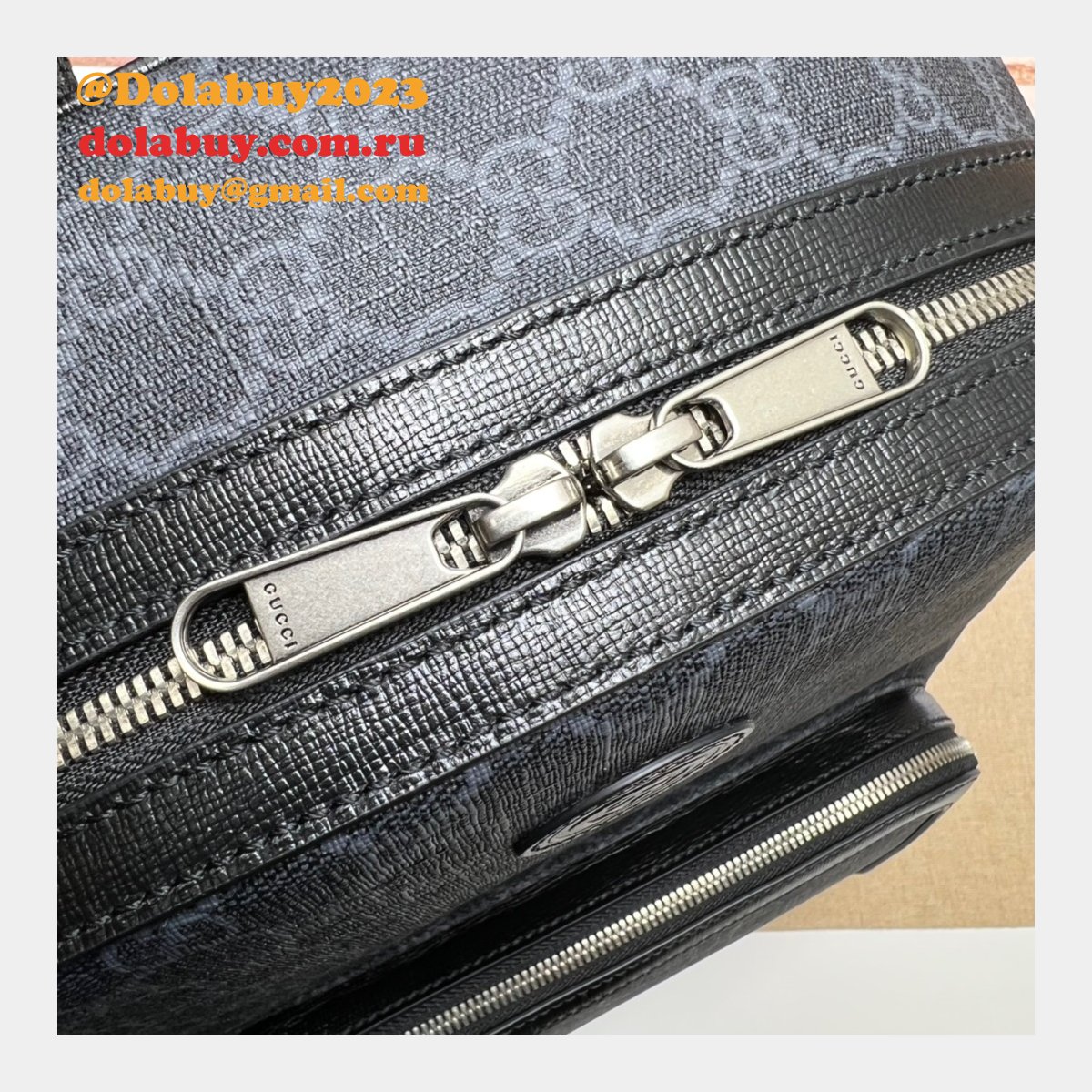 G*u*i high quality best replica backpack interlocking g 704017 bag