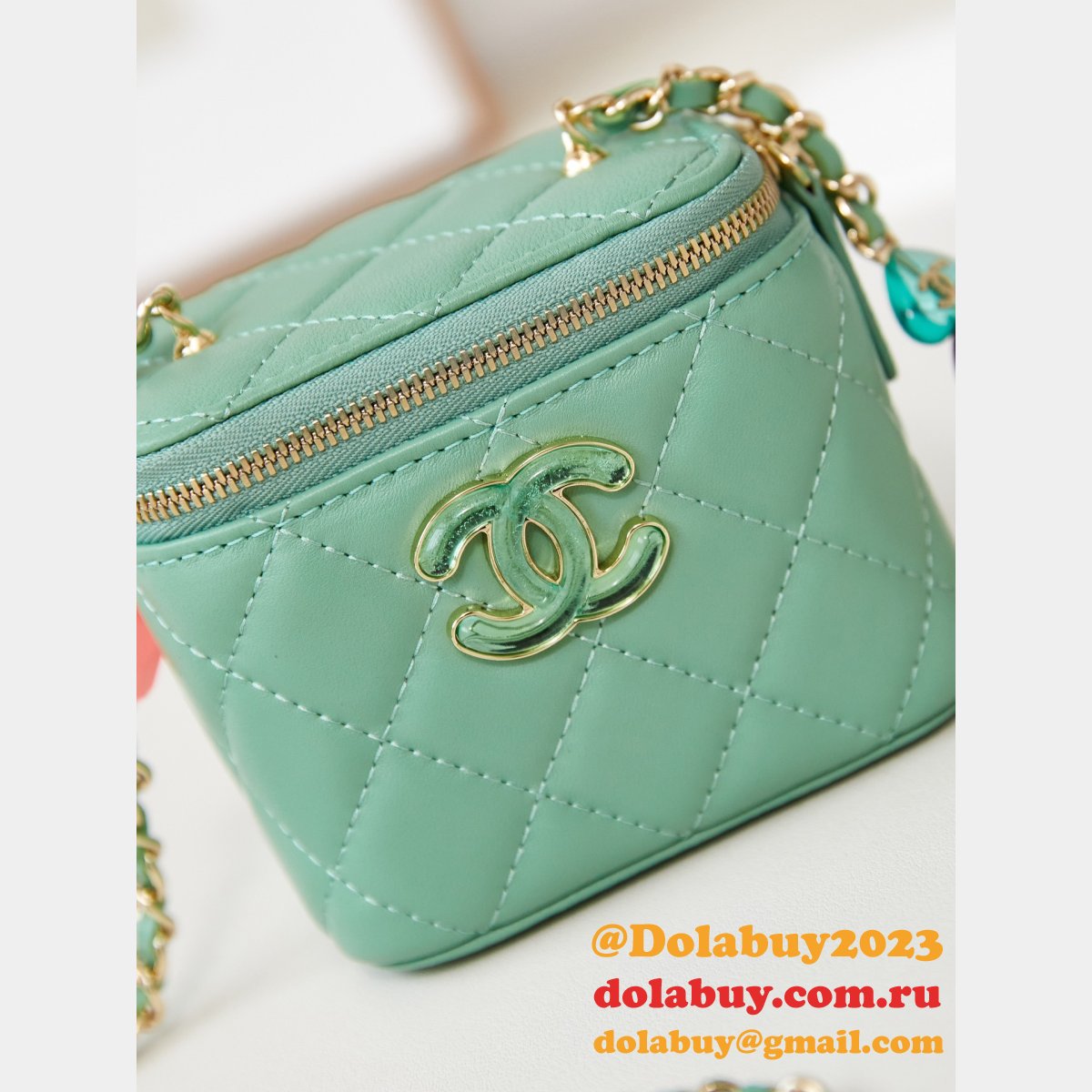 Replica Designer Enamel Love Makeup Lipstick Box AP3230 Bag