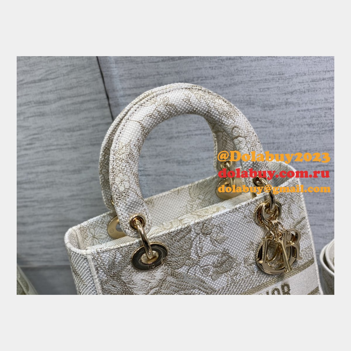 High Quality Best Lady Dior 24cm Replica Handbags