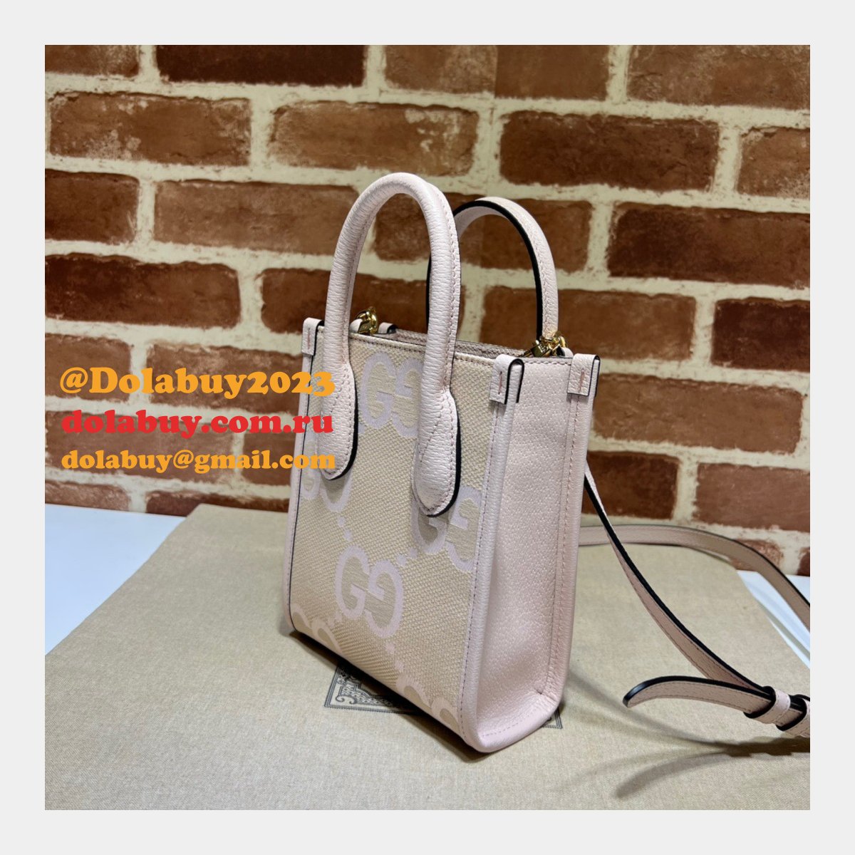 G*u*i perfect 671623 tote interlocking g jumbo fake bag