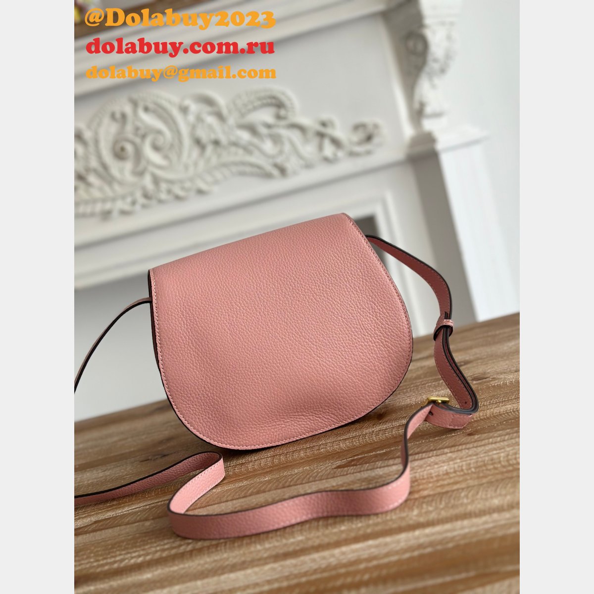 Top Quality Luxury Chloe Marcie Cowhide Handbag