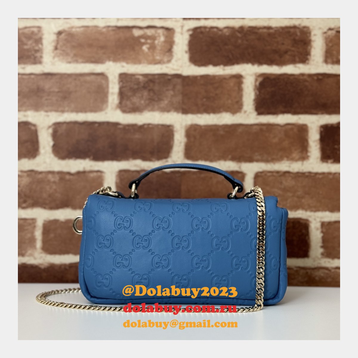 G*u*i duplicate gg milano 806017 top handle high bag