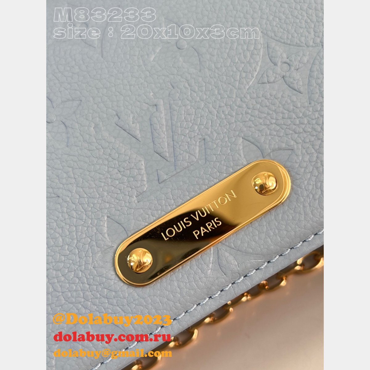 Wallet On Chain Lily M83233 Circle Replica Louis Vuitton Designer Bag