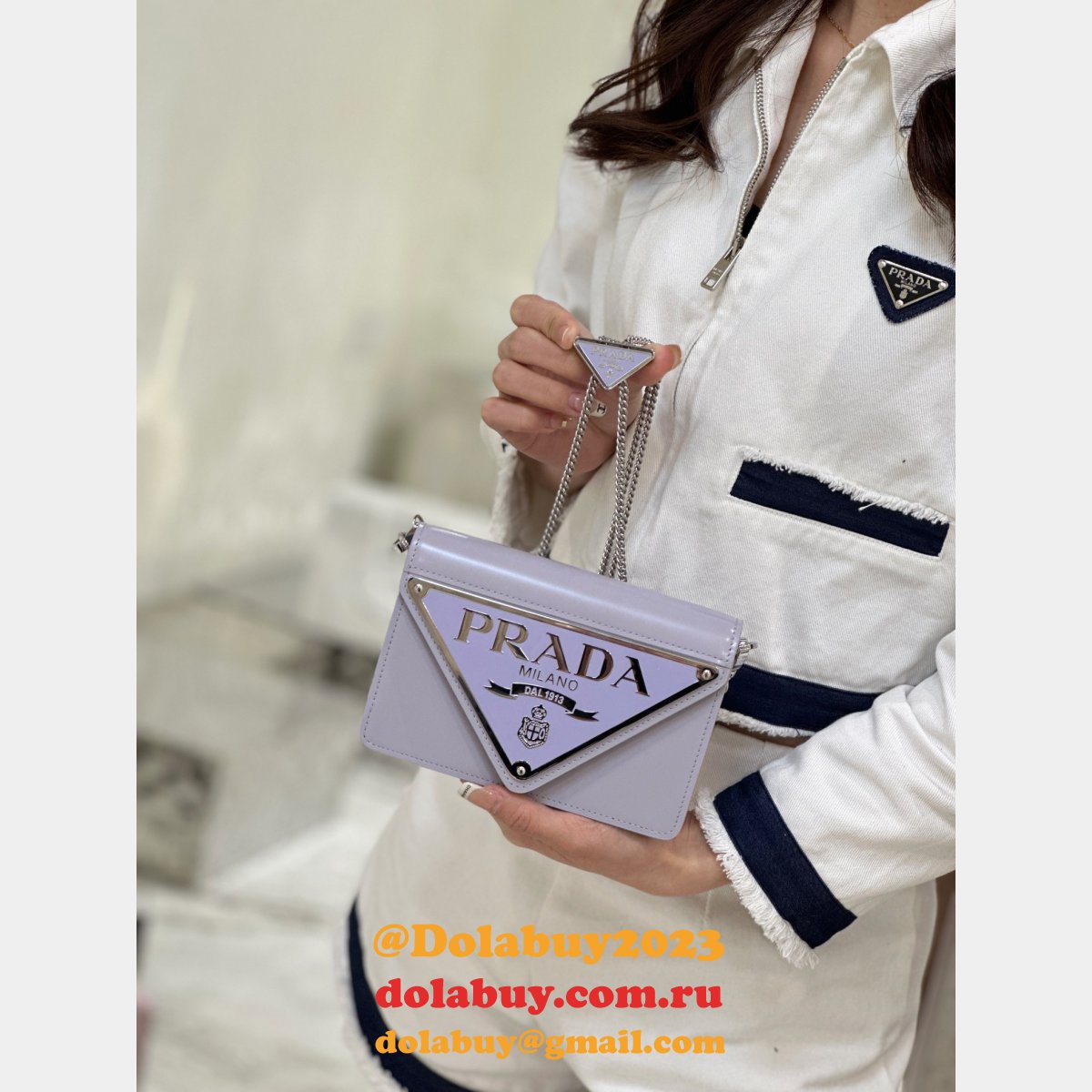 Affordable Luxury Prada Replica Mario Raffia Triangle 1BH189 Bag