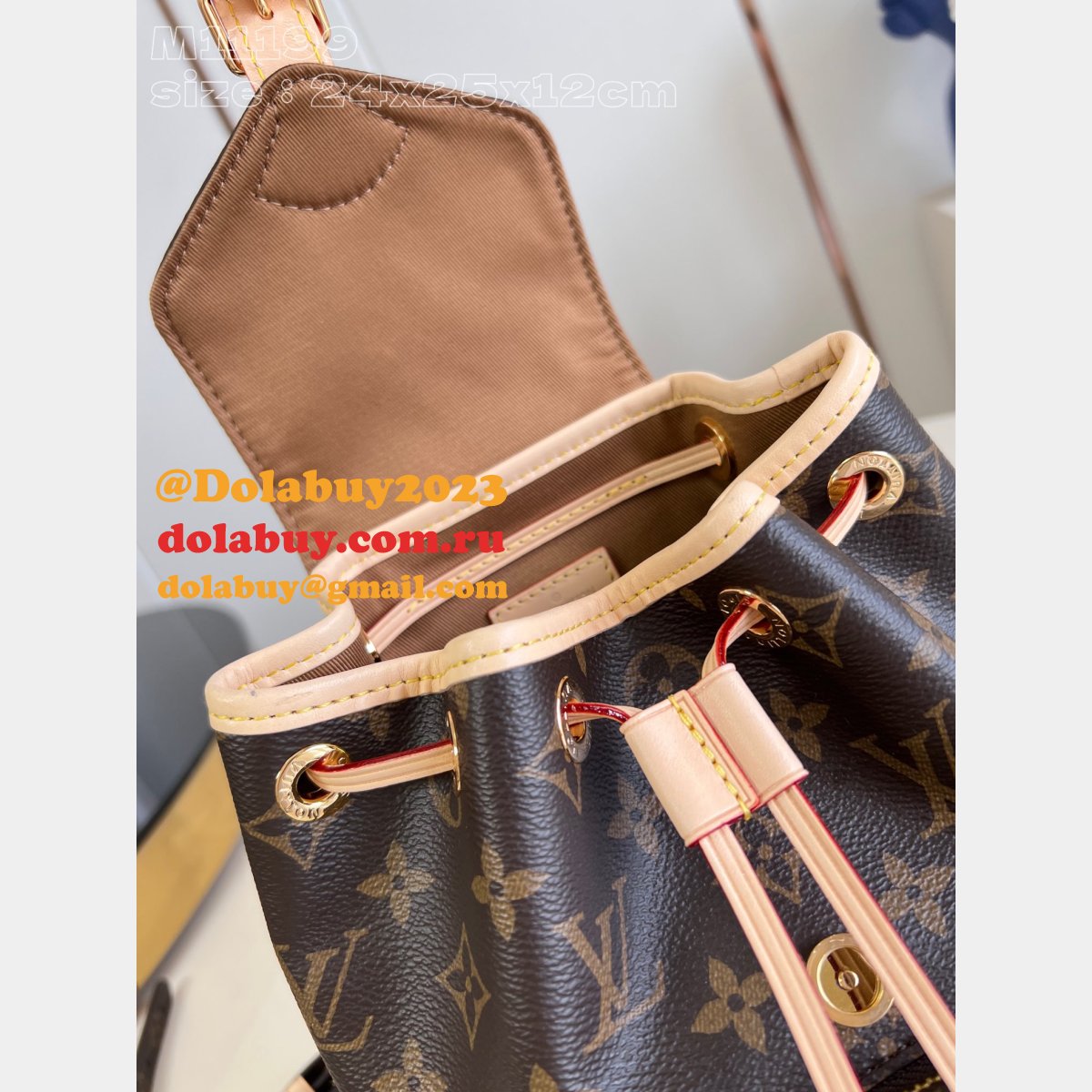 Montsouris Mini Replicas Louis Vuitton M11199 Top Perfect Bag