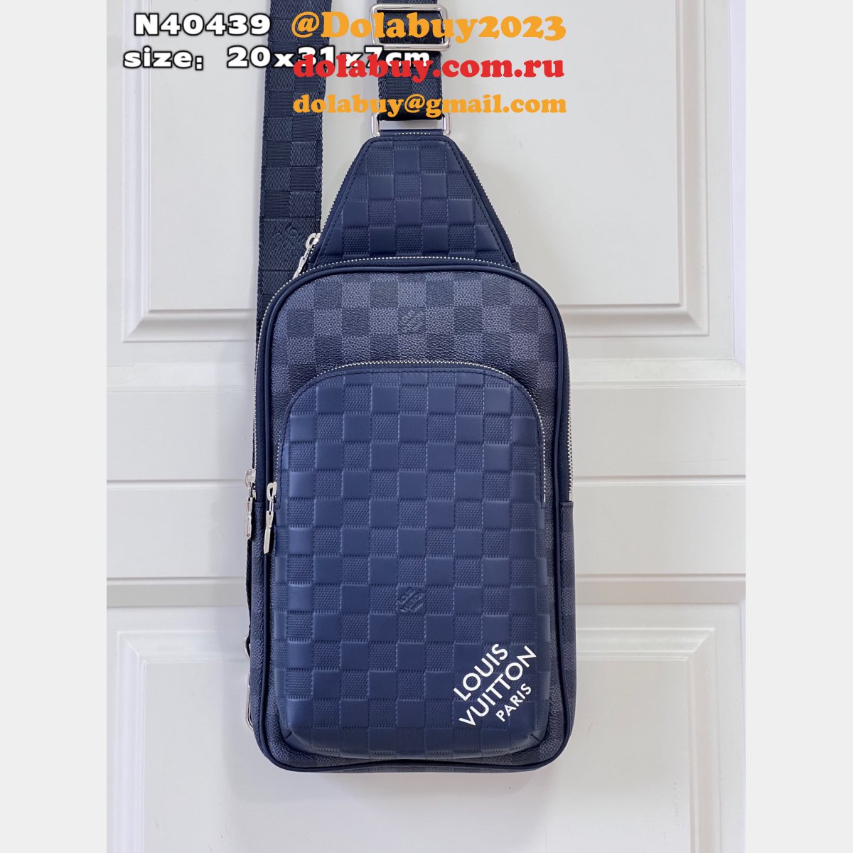 Louis Vuitton N40439 Avenue Slingbag Damier Infini 1:1 Mirror Bag