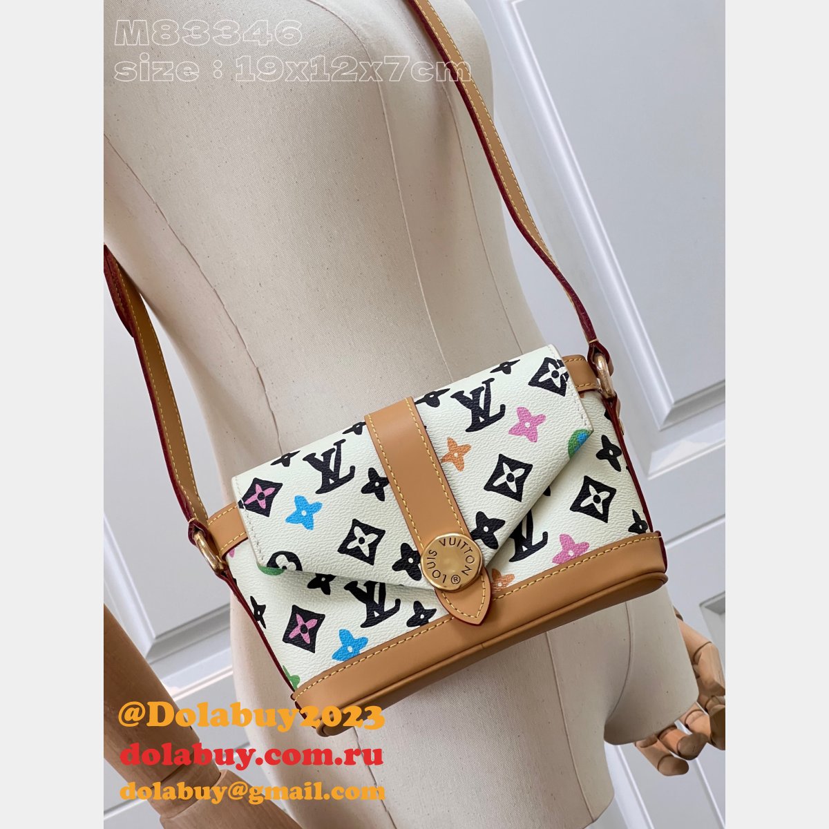 Louis Vuitton Envelope Wearable Wallet Men 7 Star M83346 Knockoff Bags