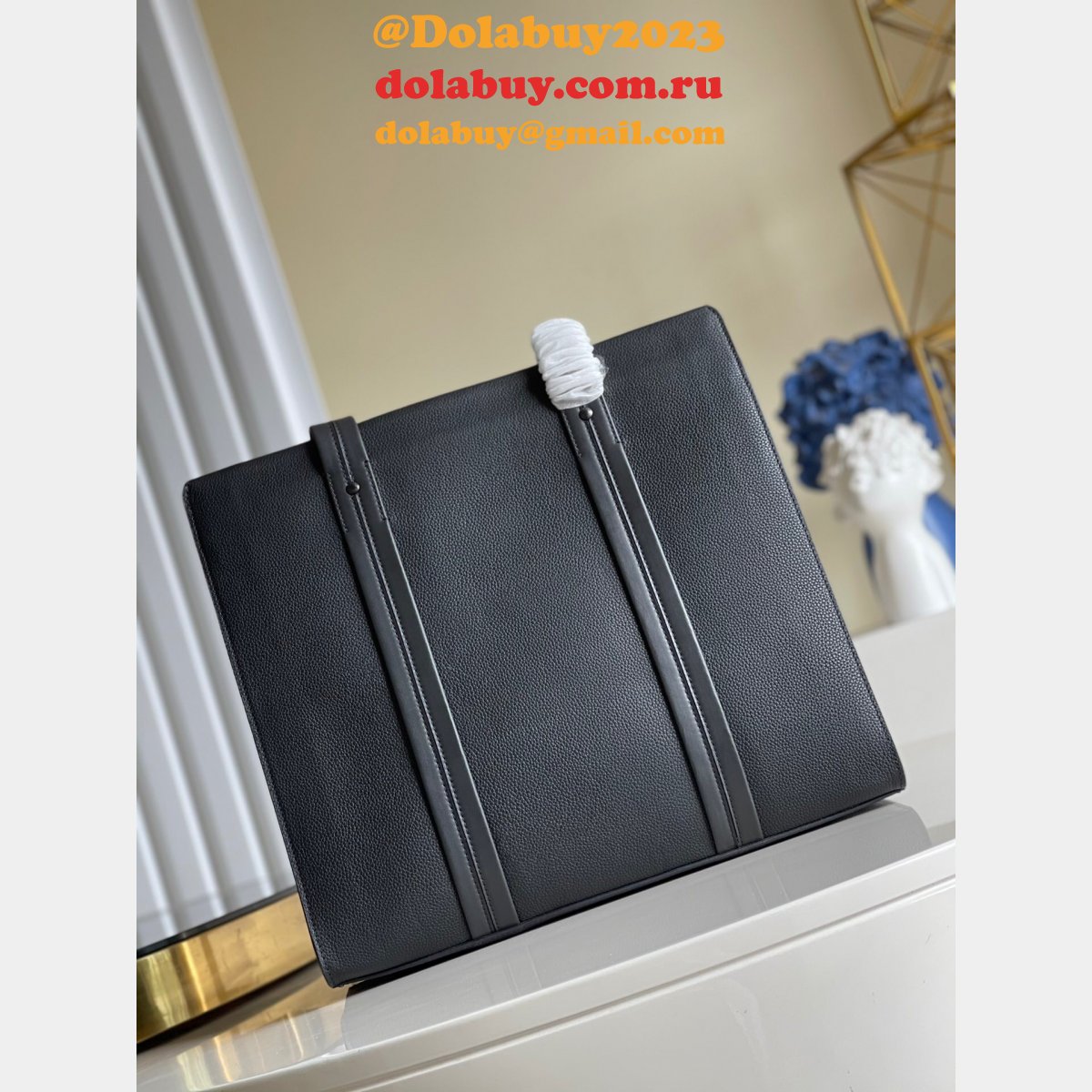 China Replcia Louis Vuitton Tote H26 M57308 Black Bags