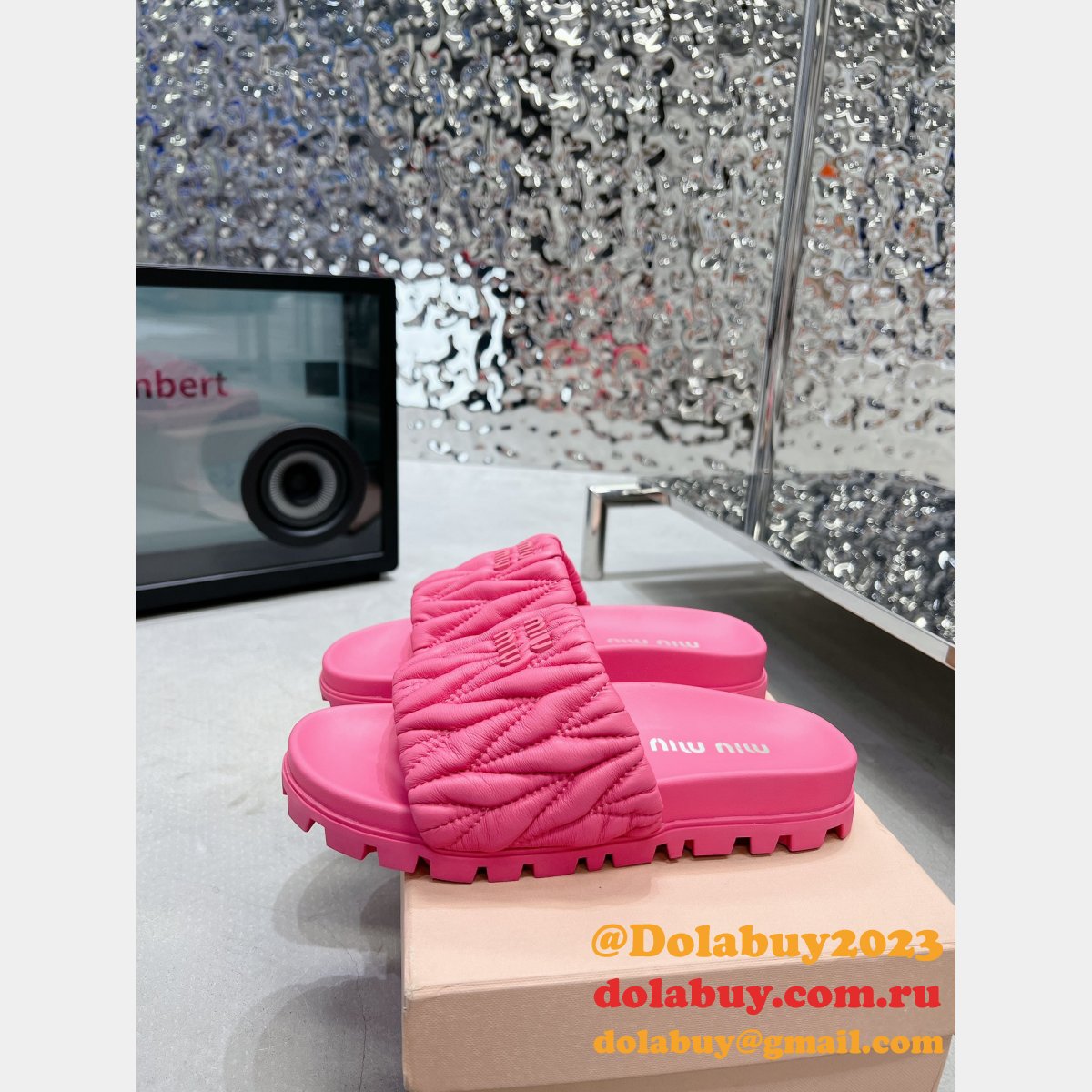 Inspired Luxury Miu Miu Replica Sandals Shoes