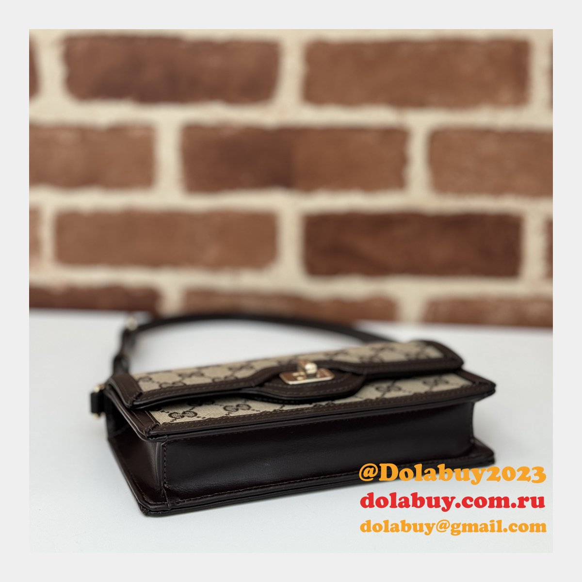 quality G*u*i luce perfect shoulder 790038 knockoff bag