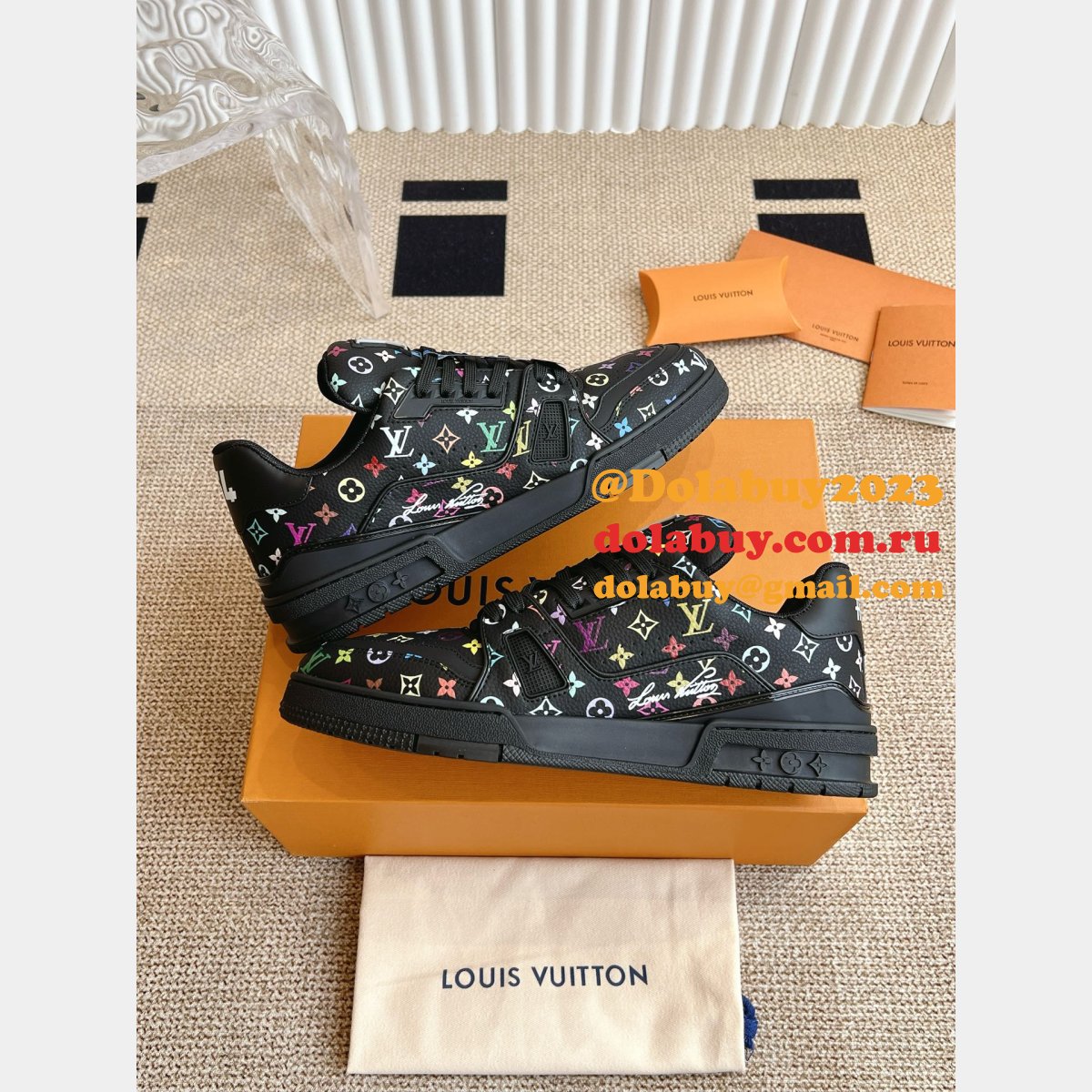 LV x TM LV Trainer Sneaker