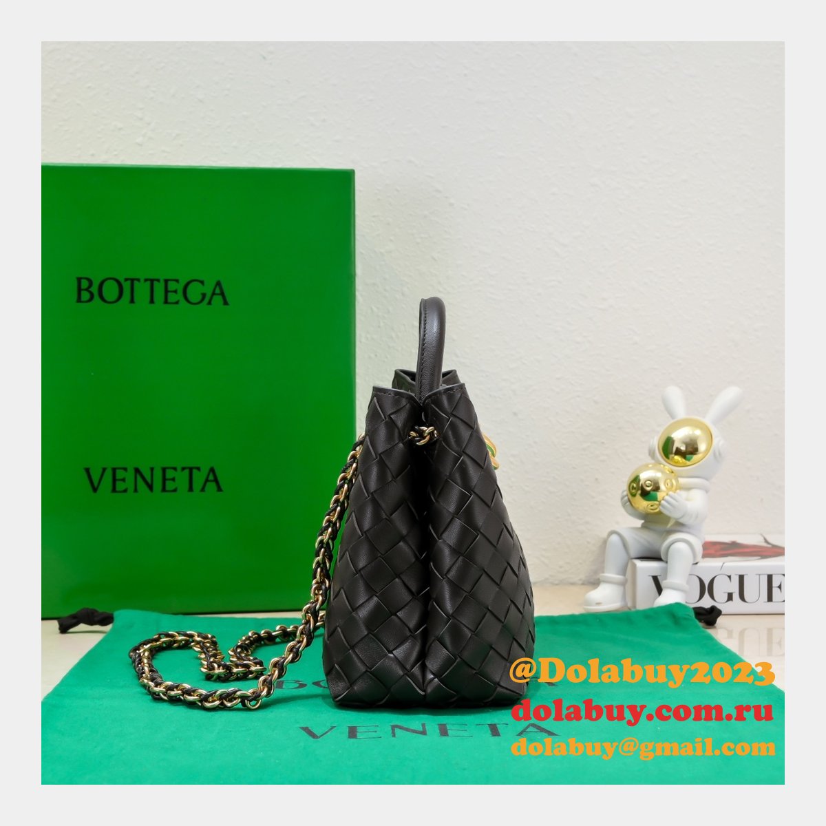 Top Quality BOTTEGA VENETA ANDIAMO small 25cm tote bag