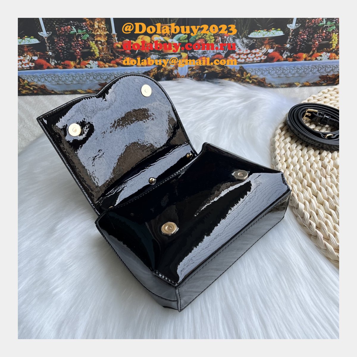 Buy Best 1:1 Replicas Dolce & Gabbana DG Logo 9112 Hand Bag