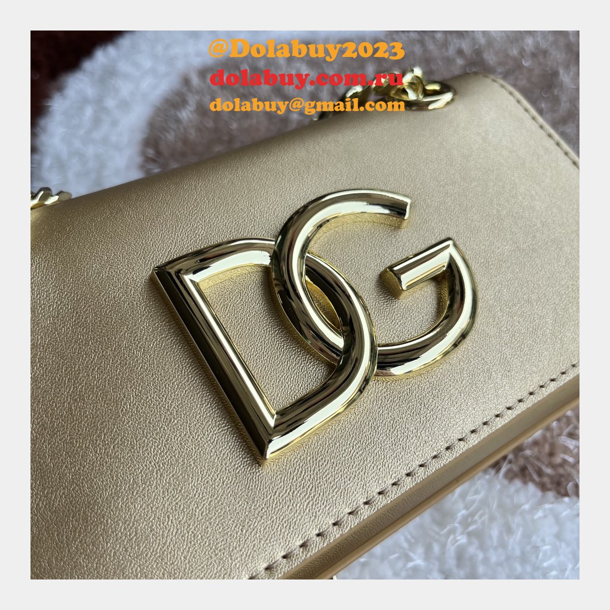 Factory Top Quality DG Logo Crossbody Dolce & Gabbana 3320 Copy Bags