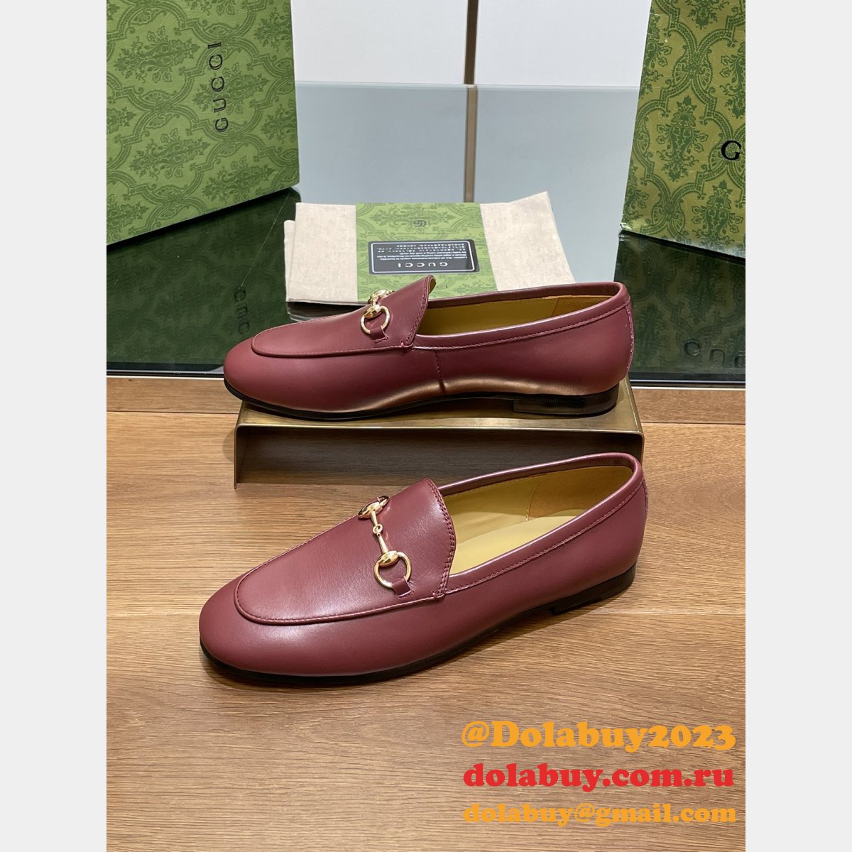wholesale inspired G*u*i loafers shoes