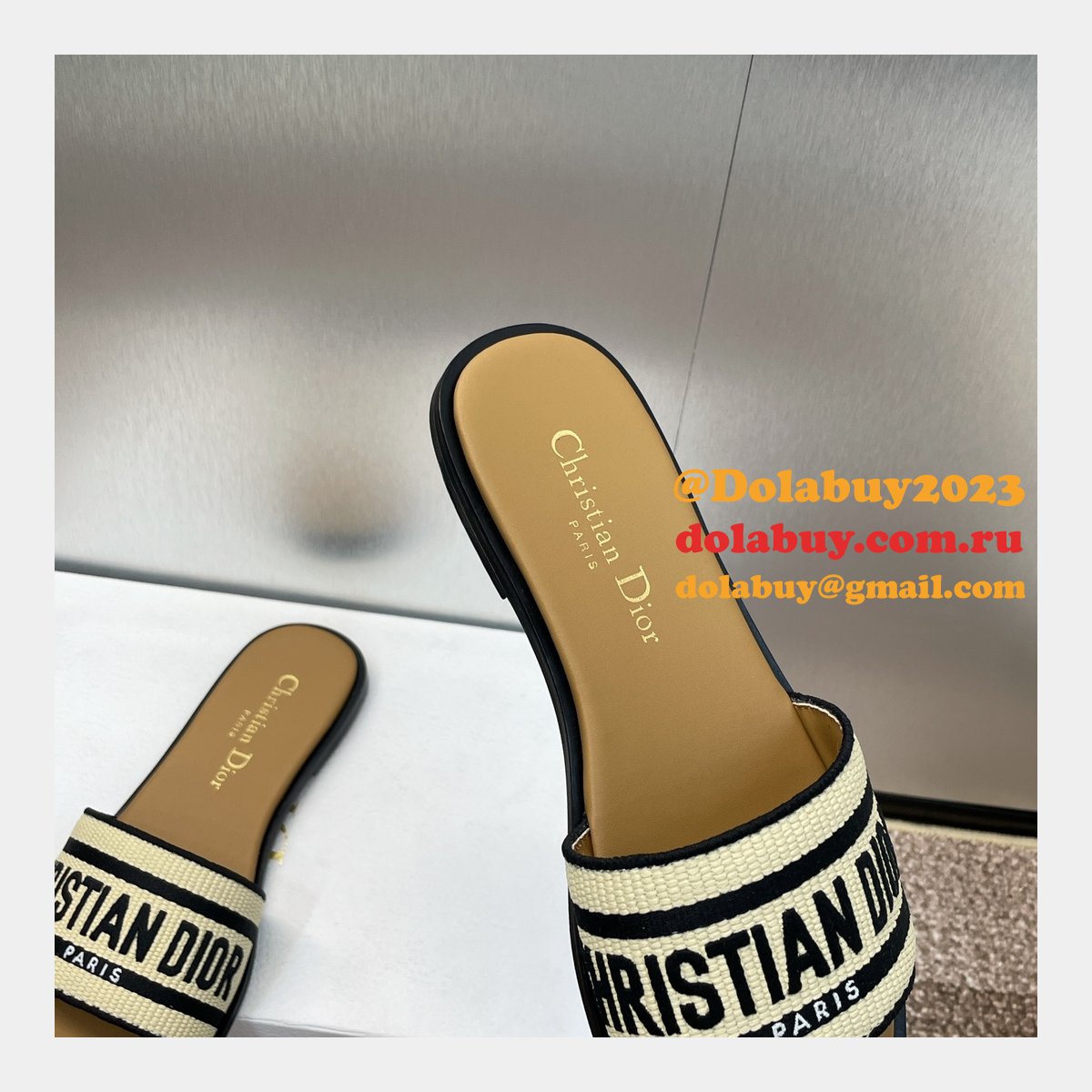 Wholesale Dior Dway Slide 2024 Inspired