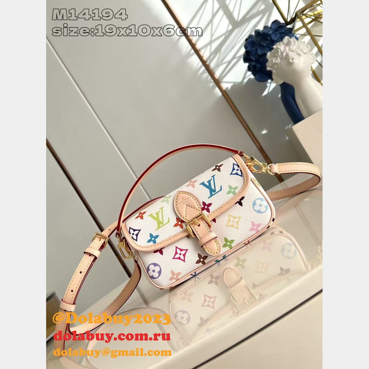 Louis Vuitton AAA+ Inspired LV x TM Nano Diane M14194 Bag