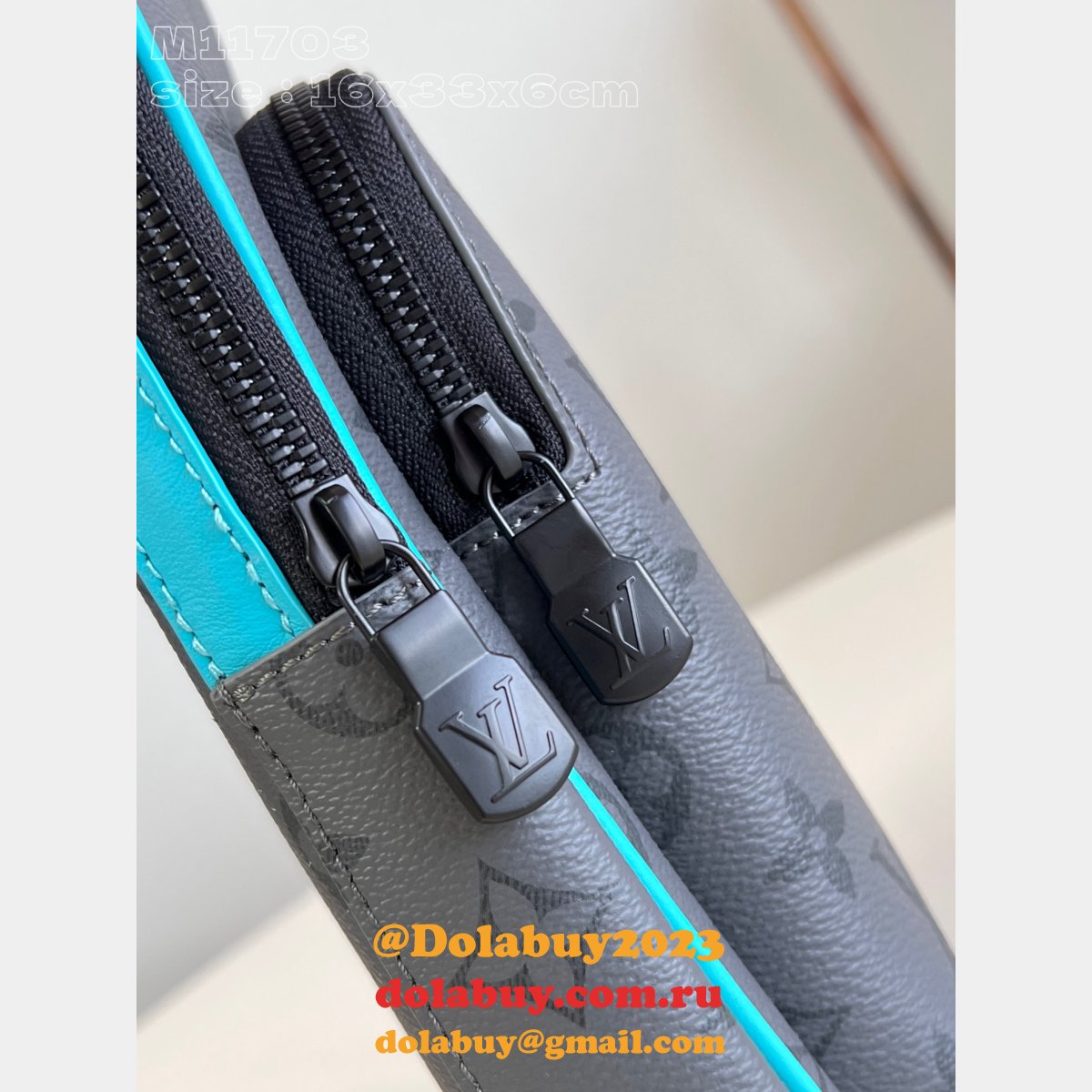 Louis Vuitton Designer M11703 Avenue Slingbag Eclipse Canvas Replicas Men Bag