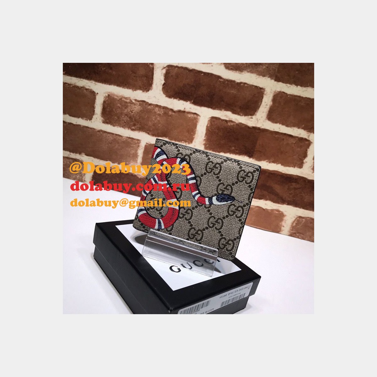 TOP GUCCI REPLICA SUPREME WALLET