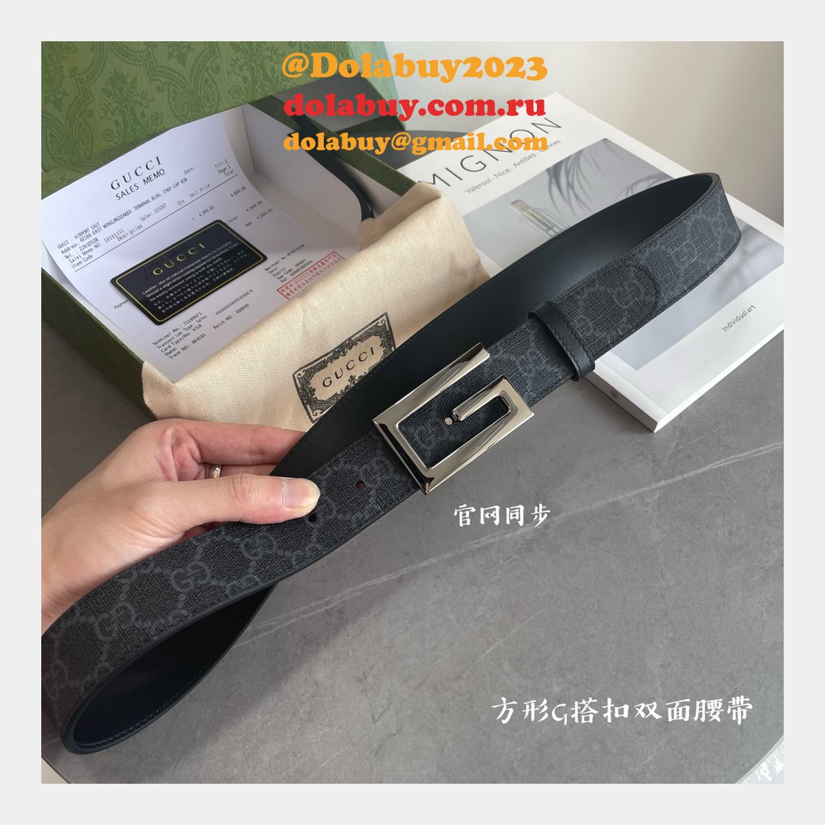 AAA+ Luxury GG 35mm Knockoff belt