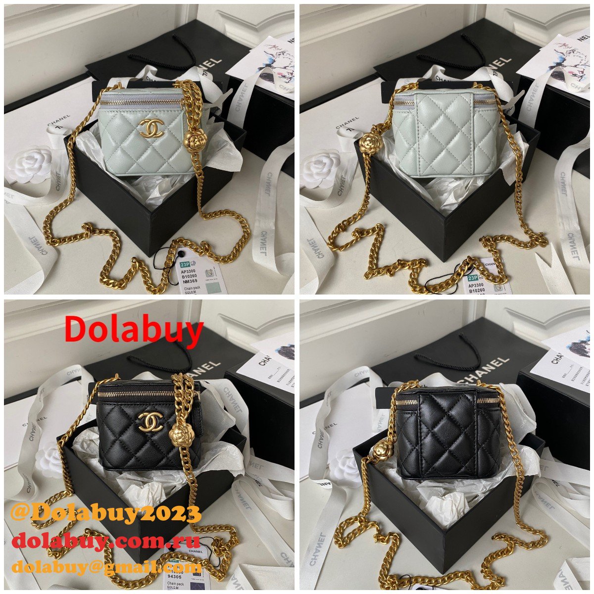 Designer 2023 Bags Replica Luxury AP3300 Cosmetic Handbags