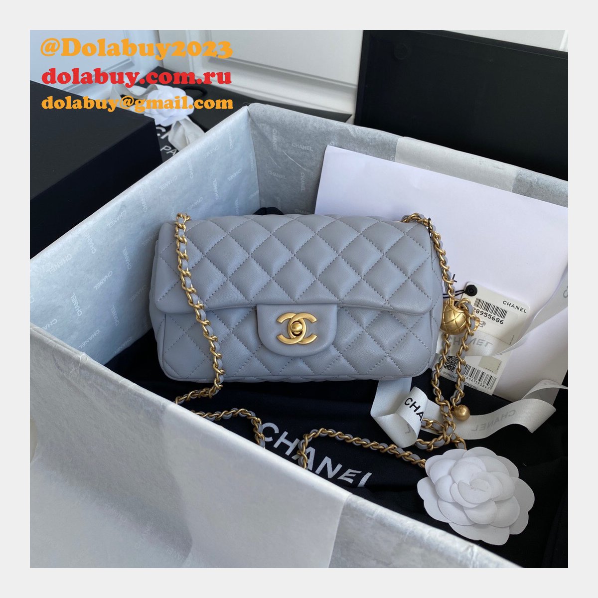 CC Replica Flap Bags 20CM AS1787 Top Handle