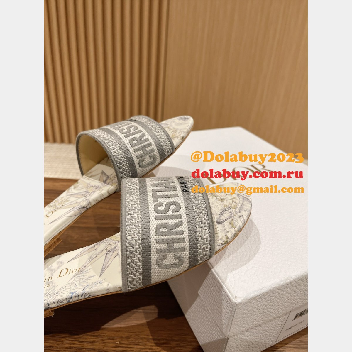 7 Star Inspired DIOR DWAY SLIDE Wholesale