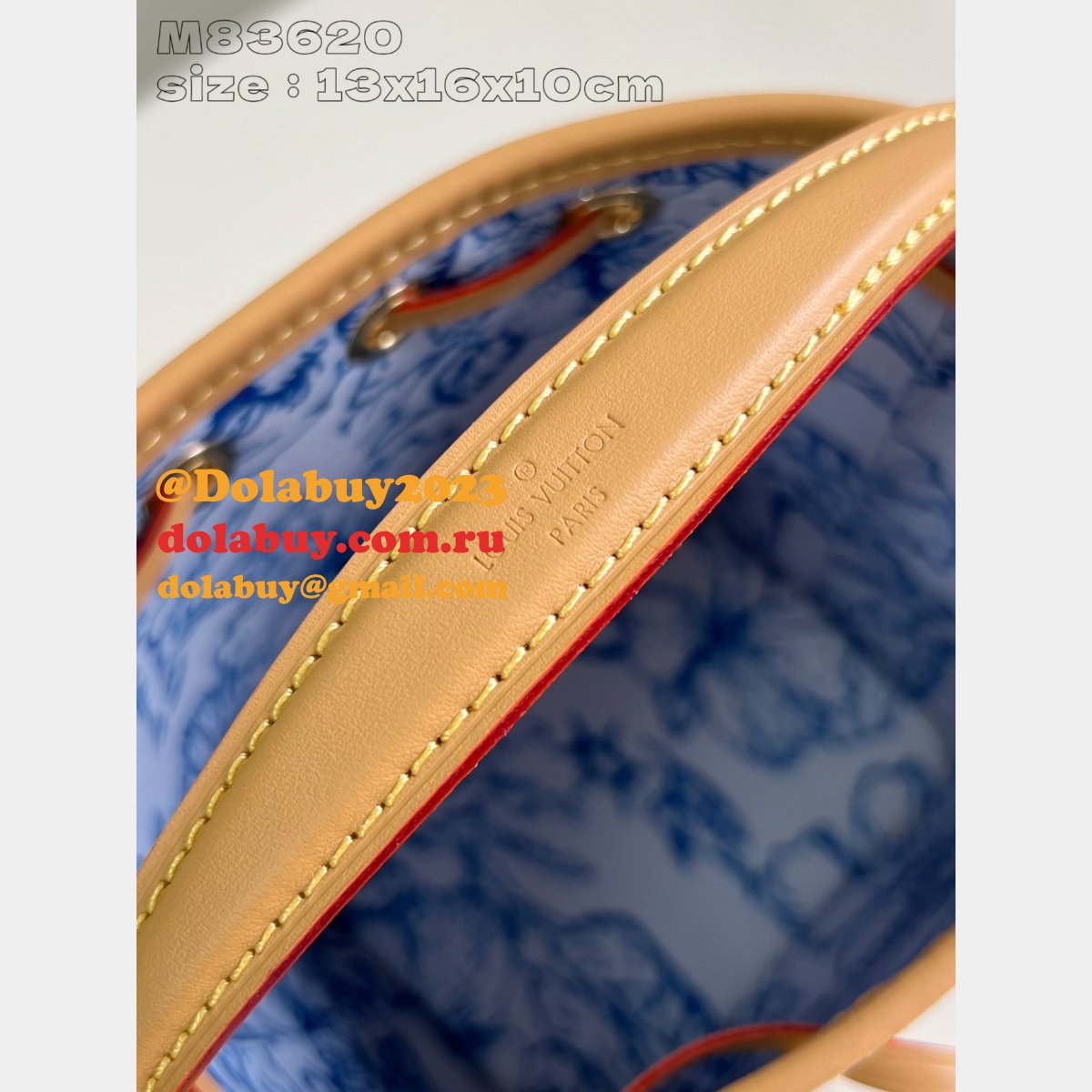 Copy Louis Vuitton 1:1 Mirror M83620 Nano Noé Designer Bag