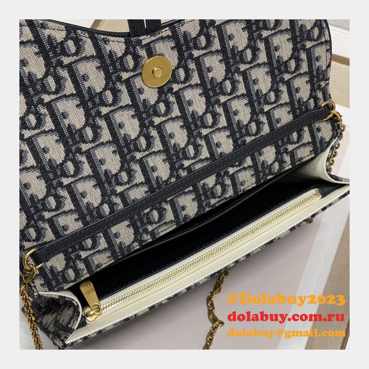 Best Designer Replica Christian Dior Oblique Tote Clutchs Bag